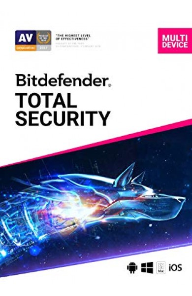 Bitdefender Total Security 2021 180 days 5 PCs